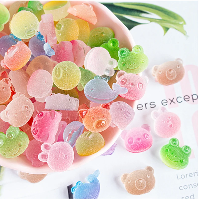 Boxi Additives For Slime Resin Cute Kawaii Animal Charms Supplies Pig Bear  Diy Kit Filler Decor For Fluffy Clear Cloud Slime - Modeling Clay/slime -  AliExpress
