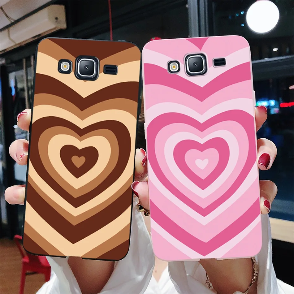 Sunflower Candy Love Heart Silicone Phone Case Cover
