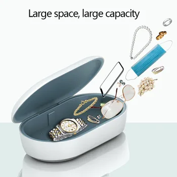

UV Phone Sterilizer Box Phones Cleaner Personal Sanitizer Disinfection Box Storage Box Household Cleaning Appliances