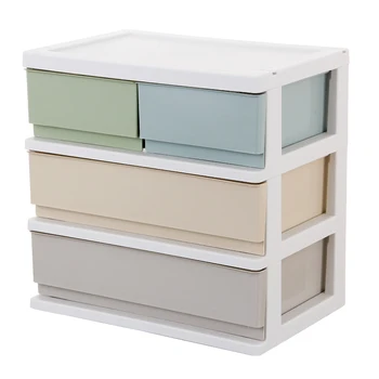

Office Desktop Storage Box Plastic Multi-layer Small Drawer Type File Cosmetics Storage Cabinet Sundry Jewelry Sorting Box