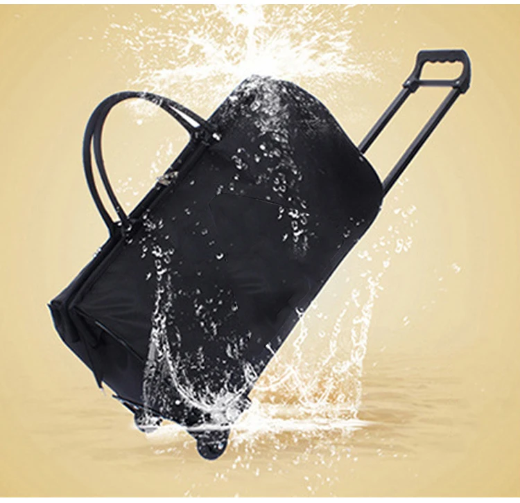 Чехол для костюма на колесиках, водонепроницаемая сумка для багажа для женщин и мужчин, переносная дорожная сумка для переноски, чехол на колесиках для путешествий