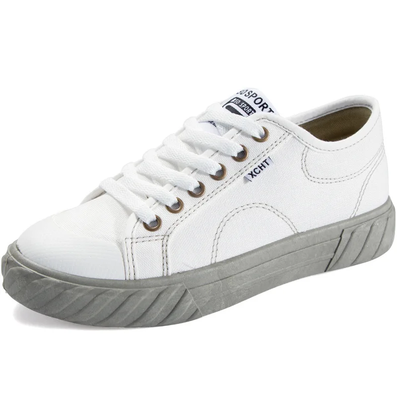 

HOT sale Canvas Woman 2019 Tide Schoolgirl Low Help Casual Sport Shoes Flat Sneakers Running Bottom Ventilation free shipping