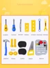 Kids Toolbox Kit Educational Toys Simulation Repair Tools Toys Drill Plastic Game Learning Engineering Puzzle Toys Gifts For Boy 5