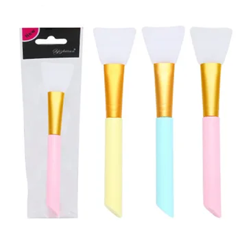 

1pcs Multi-Function Plastic Handle Soft Mask Brushes Foundation Brush Face Mud Mixing Brush Cosmetic Make up Brushes Beauty Tool