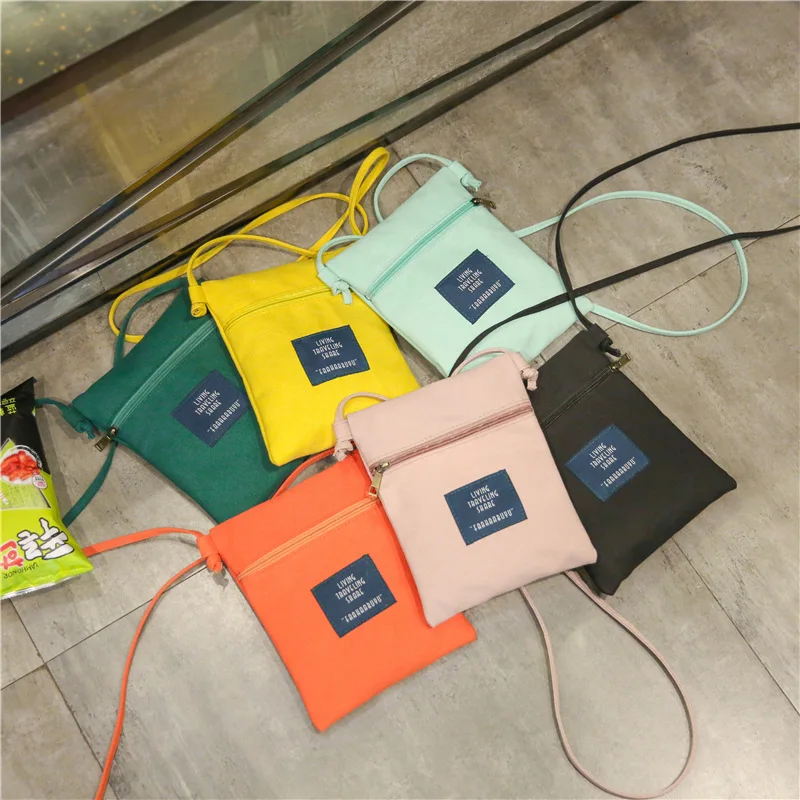 

Shoulder Fabric Bag Been Confiscated WOMEN'S Bag Japanese-style Harajuku Literature And Art Mini Shoulder Oblique Bag Apple Big