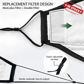 

10x Pm2.5 Activated Carbon Filter Replaceable Anti Haze Filter Paper For Mask For Wholesale Or Dropshipping Fast shipping 2020