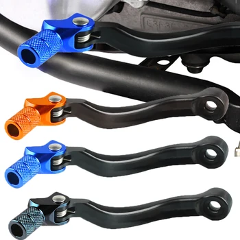 

For KTM SX XC XCW XCF XCFW EXC SXS 125 150 250 350 450 530 TE FE TC FC Motorcycle CNC Aluminum Rear Foot Brake Pedal Lever