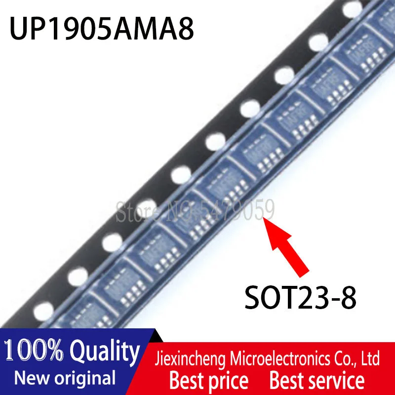 

5pieces UP1905AMA8 S59A UP1905A SOT23-8 New original