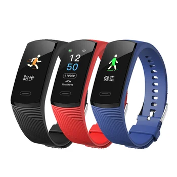 

K1 Smart Bracelet Wristband Heart Rate Detection Pedometer Tracker Blood Pressure IP67 Waterproof Men Woman Sports Watch