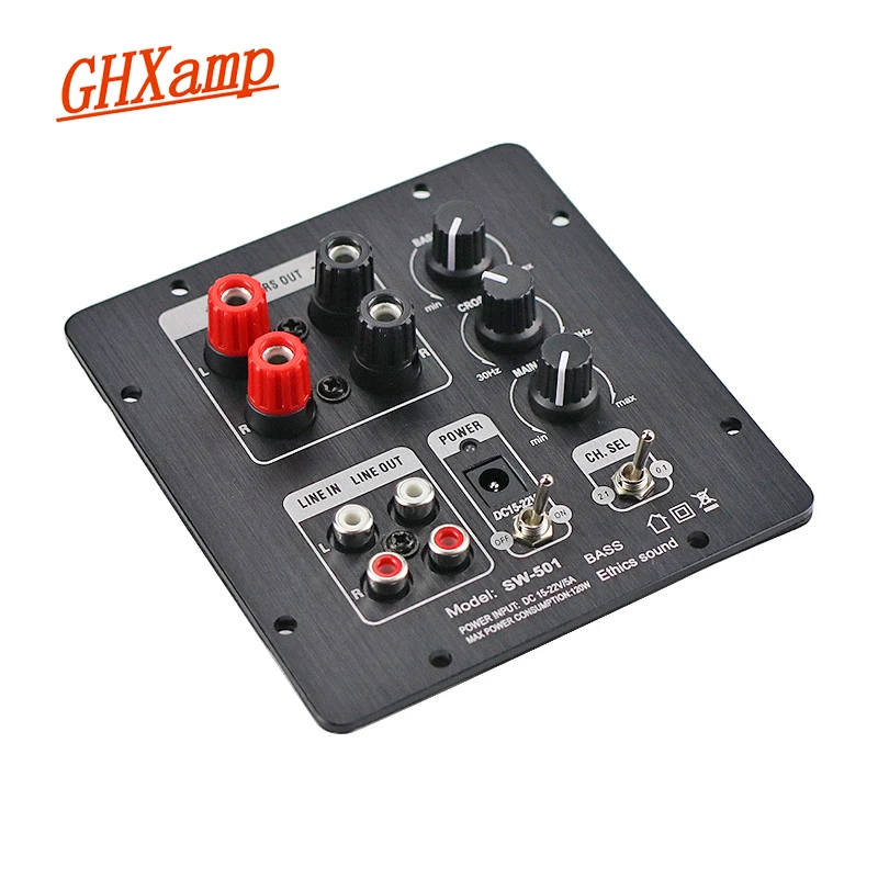 GHXAMP 2 1 панель усилителя Динамика сабвуфера TPA3118 аудио 30 Вт * + 60 Sub AMP с независимым