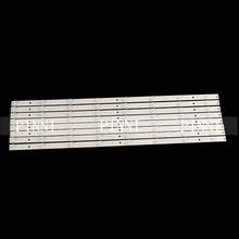 10 шт./лот ЖК-дисплей ТВ светодиодный 3" Гибридный СВЕТОДИОДНЫЙ подсветка 8 светильники 3В длина 61 см поликоровая подложка