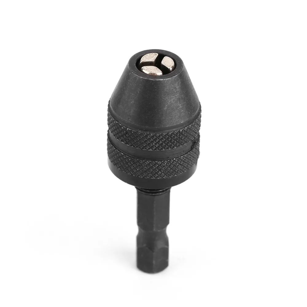 Realmote 1Pcs 0.3-3.6mm 1/4" Hex Shank Dril Bit ToolKeyless Drill Screwdriver Chuck Impact Driver Adaptor