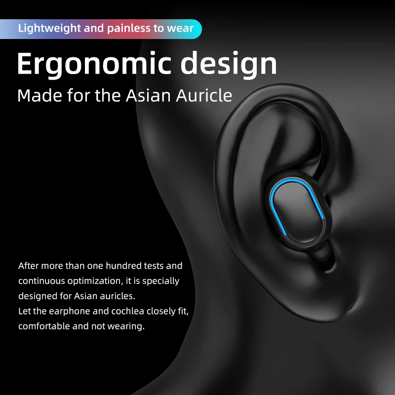 Wireless Earphone Bluetooth V5.0 TWS Wireless Bluetooth Headphone LED Display with 1800mAh Power Bank Headset for Xiaomi Lotus