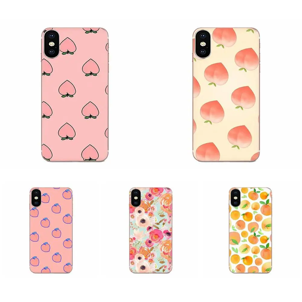 For Huawei Nova 2 V20 Y3II Y5 Y5II Y6 Y6II Y7 Y9 G8 G9 GR3 GR5 GX8 Prime 2018 2019 Skin Ultra Thin Lovely Peach | Мобильные телефоны