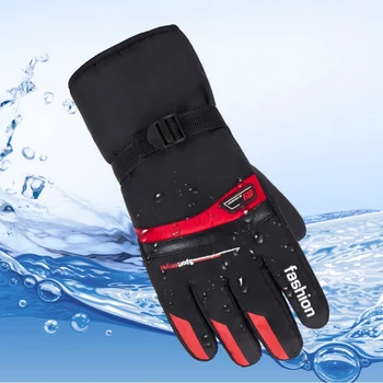 

Unisex Winter Gloves Warm Waterproof Windproof Ski Gloves Fleece Snowboard Gloves Anti-slip Motorcycle Riding Snow Gloves