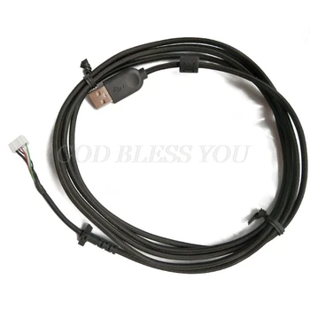 

Durable Nylon Braided Line USB Mouse Cable Soft Replacement Wire For logitech G403 Mouse Drop Shipping