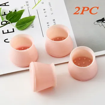 

Home Chair Leg Caps Rubber Feet Protector Pads Furniture Leveling Feet Table Chair Leg Silicone Cap Pad Feet Cover Floor 2PC