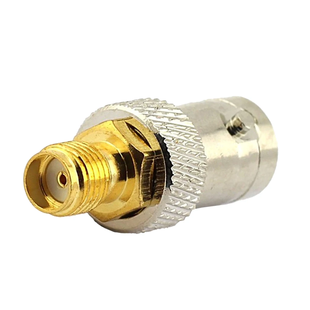 BNC Female To SMA Female Plug Adaptor UHF-F SMA-M Radio Antenna Coax Connector Uses For Radio Scanner