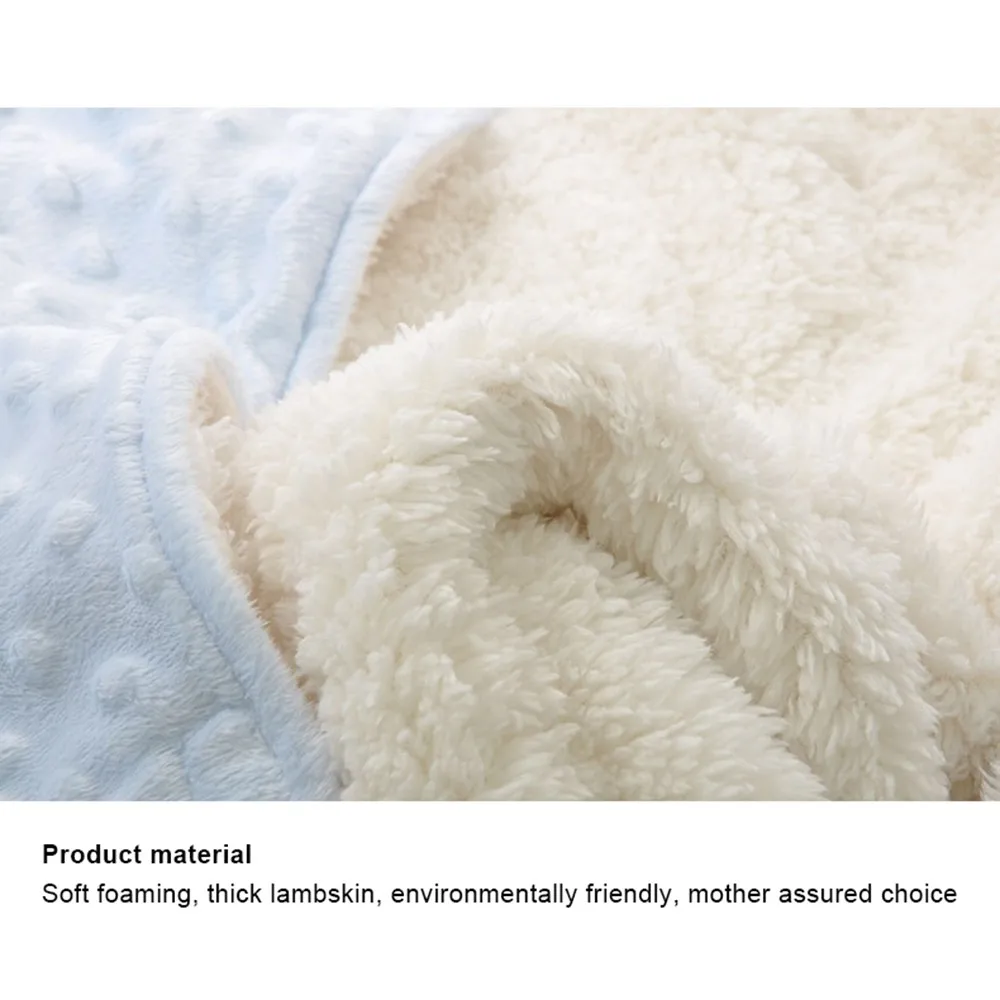 Детский спальный мешок для новорожденных, пеленание, мультяшное спальное одеяло, Фланелевое зимнее теплое Пеленальный мешочек, обертывание, халат, конверт