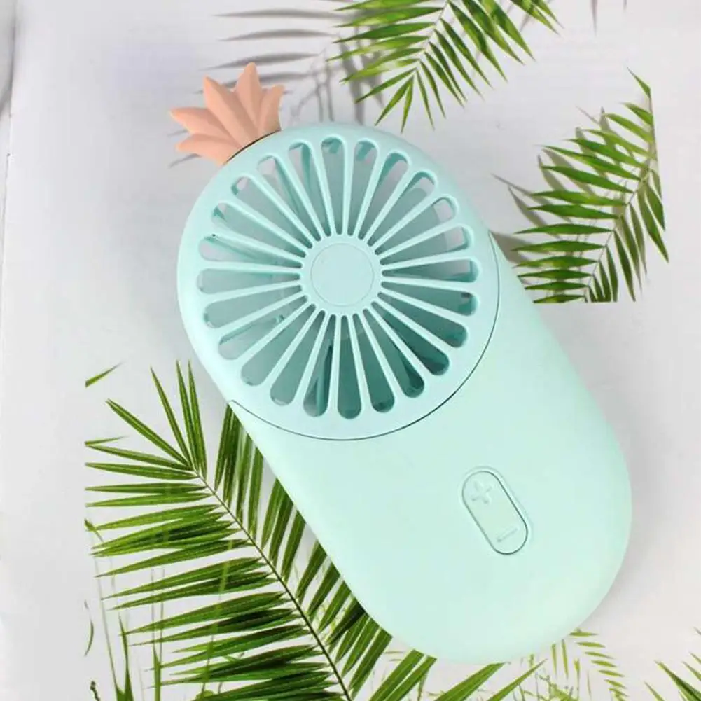 

Mini Fan Handheld USB Electric Hand Fan With LED Light Free Finger RingGift Handheld Cooling Fan Handheld Fan Portable Fan