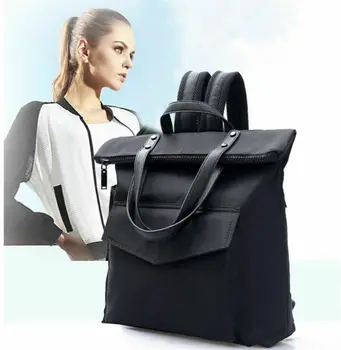 

Waterproof Large Capacity Backpack Laptop Men Women's Handbag Shoulder Bag New Solid Color Versatile Fashion Leisure