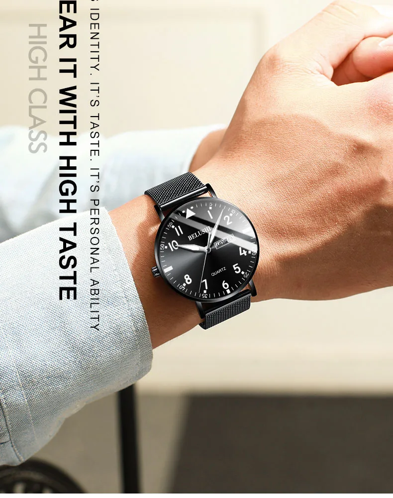 Men Watches Top Famous Luxury Brand Man Business Quartz Watches Men Classic Clock Male Wrist Watches For Men's Wristwatches