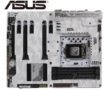 

Desktop Motherboard Asus SABERTOOTH Z97 MARK S Socket LGA 1150 i7 i5 i3 DDR3 SATA3 USB3.0 ATX mainboard PC