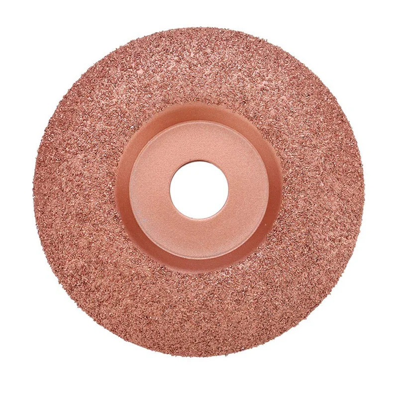 

125mm Diameter 22mm Bore Wood Carving Disc Angle Grinder Disc Tungsten Carbide Shaping Dish Wood Shaping Disc(30 Grit)