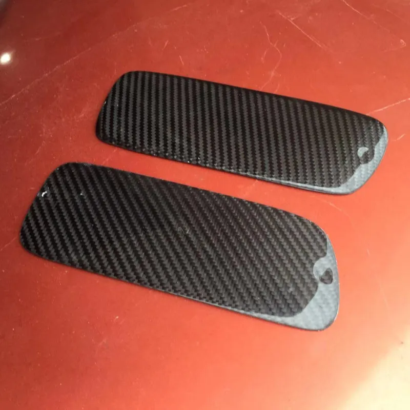 Free shipping for 1993-1998 Supra MKIV mk4 JZ80 TRD Style Spoiler End Caps(Pair) Carbon fiber