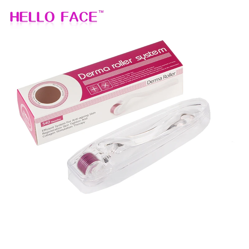 DRS 540 Derma ролик микро иглы мезороллер микроиглы для ухода за кожей ручка лечения