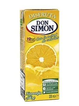 

Nectar don simon disfr nectar de fruta don simon naranja 0, 200 l brik s/azucar
