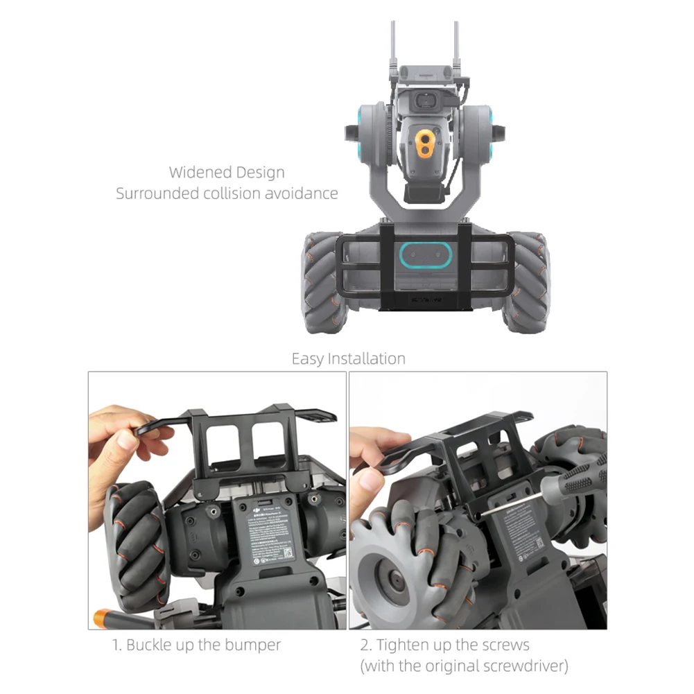 Для DJI Robomaster S1 переднего бампера бар подушки анти-столкновения защитный бар для DJI Robomaster S1 робот аксессуары