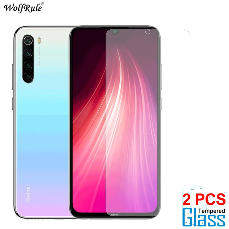 

2Pcs Glass For Xiaomi Redmi Note 8 8 Pro Screen Protector Tempered Glass For Xiaomi Redmi Note 8T Glass Protective Phone Film