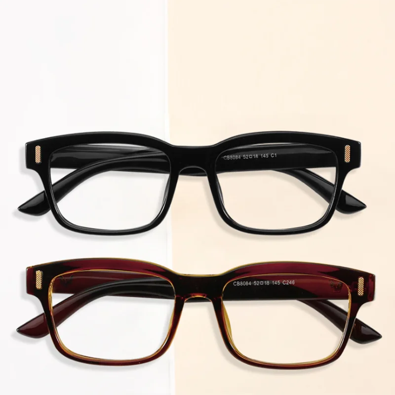 -0.5 -0.75 -1.0 To -6.0 Prescription Eyeglasses 1.56 Aspheric Lens Myopia Glasses For Unisex Literary Student Diopters Glasses 2
