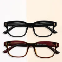 -0.5 -0.75 -1.0 To -6.0 Prescription Eyeglasses 1.56 Aspheric Lens Myopia Glasses For Unisex Literary Student Diopters Glasses 2