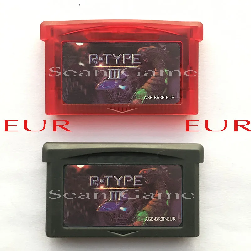 32 Bit EUR портативная консоль видео игровая карта-картридж r-тип III версия первая
