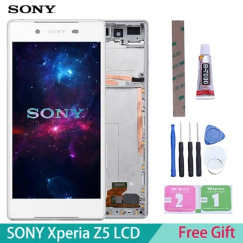 

100% Original For SONY Xperia Z5 LCD Touch Screen For SONY Xperia Z5 Display Digitizer Assembly E6653 E6603 E6633