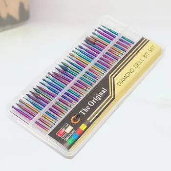 

30Pcs Emery Alloy Manicure Head Set Cuticle Clean Drill Set Special Nail Grinding Head Tool Set (Colorful)