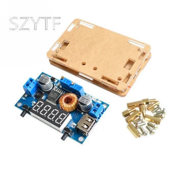 

5A constant voltage constant current depressurization module Voltage current power display LED drive with shell