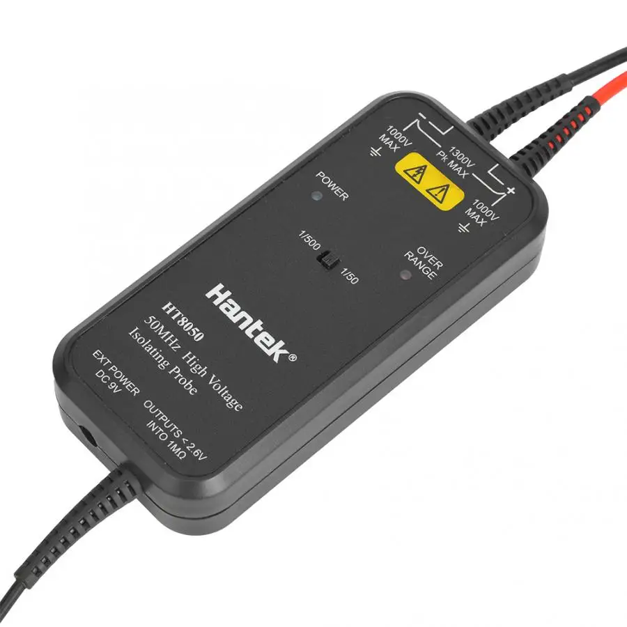 Oscilloscope Probe Hantek 100MHZ Oscilloscope HT8050/HT8100 High Voltage Differential Probe Isolation Probe