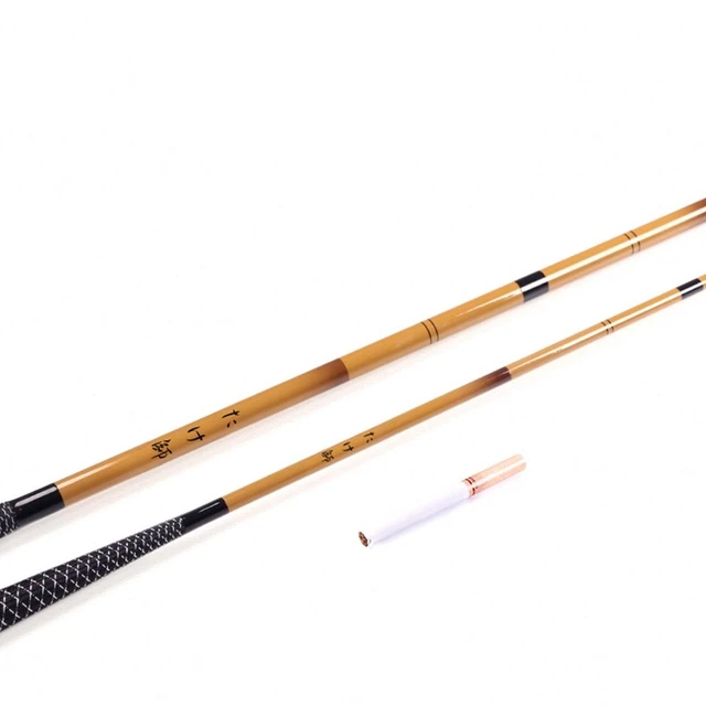 High Quality Japanese Ultralight Fishing Rods Bamboo Wooden Vintage 7.2m  Travel Stream Fishing Rod Kit De Pesca Fishing Tools - AliExpress