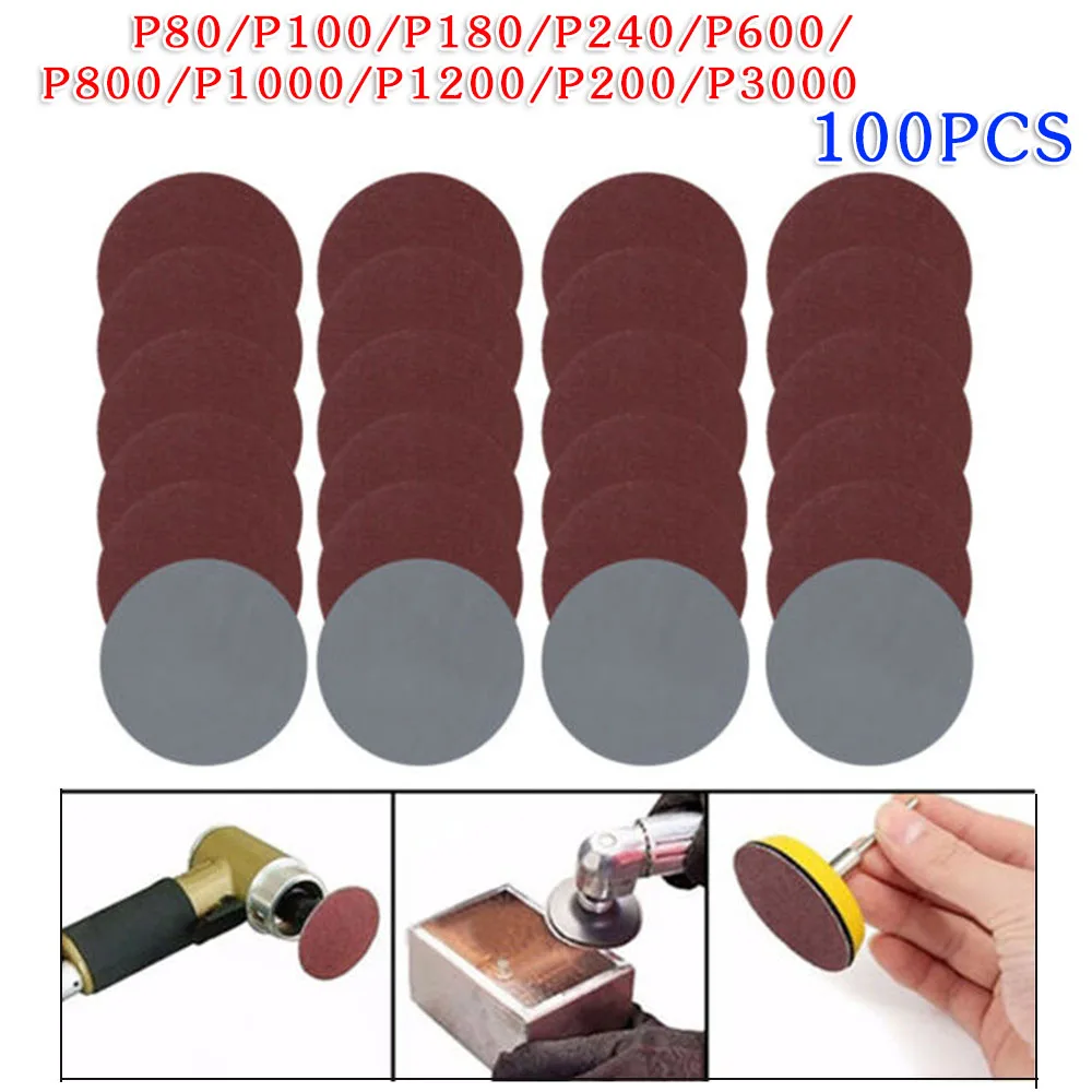 1 компл. Шлифовальный диск абразивные инструменты P80/P100/P180/P240/P600/P800/P1000/P1200/P2000/P3000 зернистость для полировки шлифования отделка