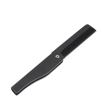 

Men Professional Hair Comb Brush Handmade Folding Clip Hair Moustache Beard Comb Hairdressing Tools Foldable Portable Travel CE