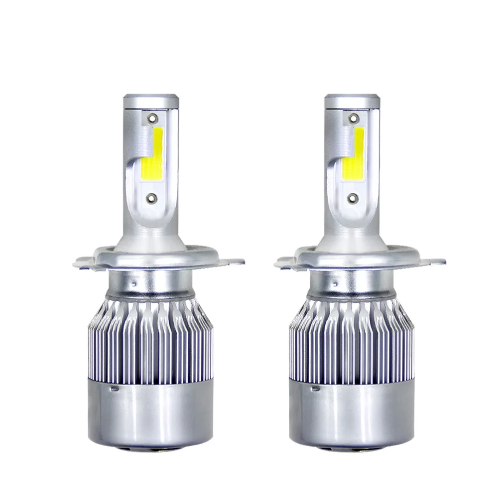 12 V-24 V светодиодный фар H4 H7 72W фары для H11 H8 H1 9005 9006 HB3 HB4 7600LM 9003 6000 К Фары Автомобиля