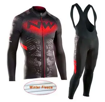 

Northwave 2019 Pro Team Long Sleeve Cycling Jersey Racing Bike Clothing MTB Bicycle Clothes Wear Ropa Ciclismo Bicycle Set Kit