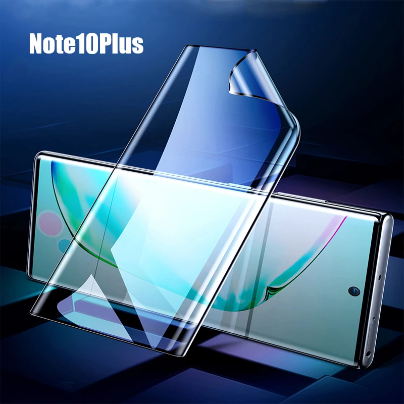 Пленка для полного покрытия для samsung galaxy note 10 plus протектор экрана на galax note10 plus pro note10plus защитная пленка не стекло