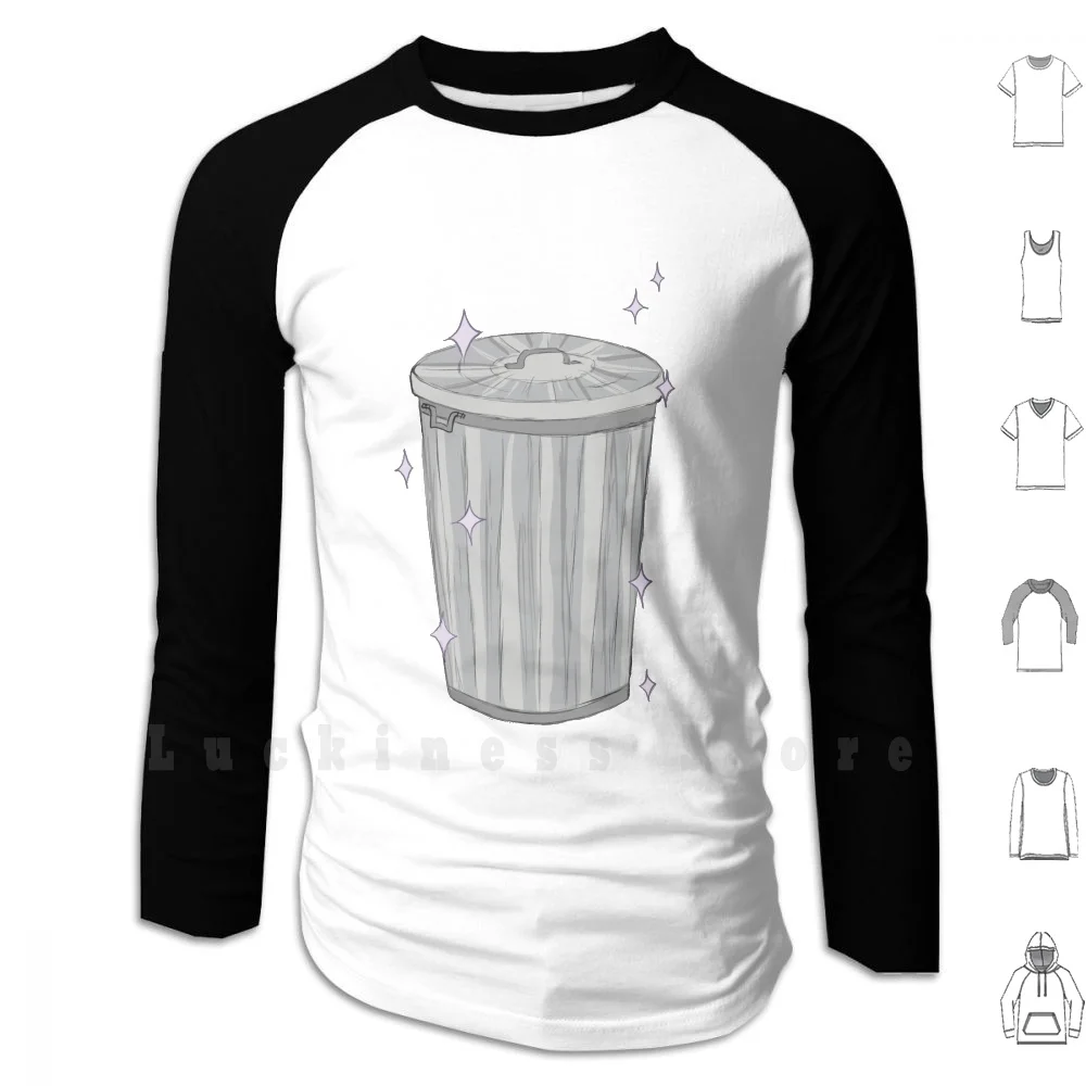 

Kawaii Trash Can hoodies Sparkle Trash Can Trash Kawaii Anime Sparkles