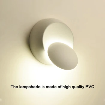 

Wall Led Lights Decoration Bed Side Lamp For Bedroom Loft Sconce Light Adjustable 360 Rotatable For Modern Home Interior