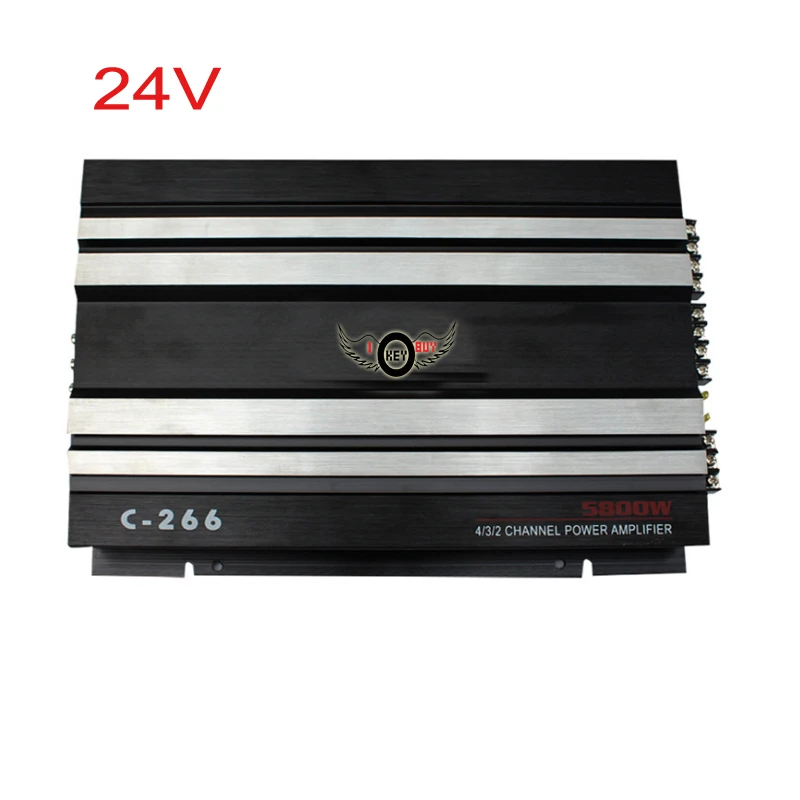 カーバンアンプ 24v Dc 4チャンネル Mosfet 車両 トラック サブウーファー Hifiアクティブスピーカー Multichannel Amplifiers Aliexpress