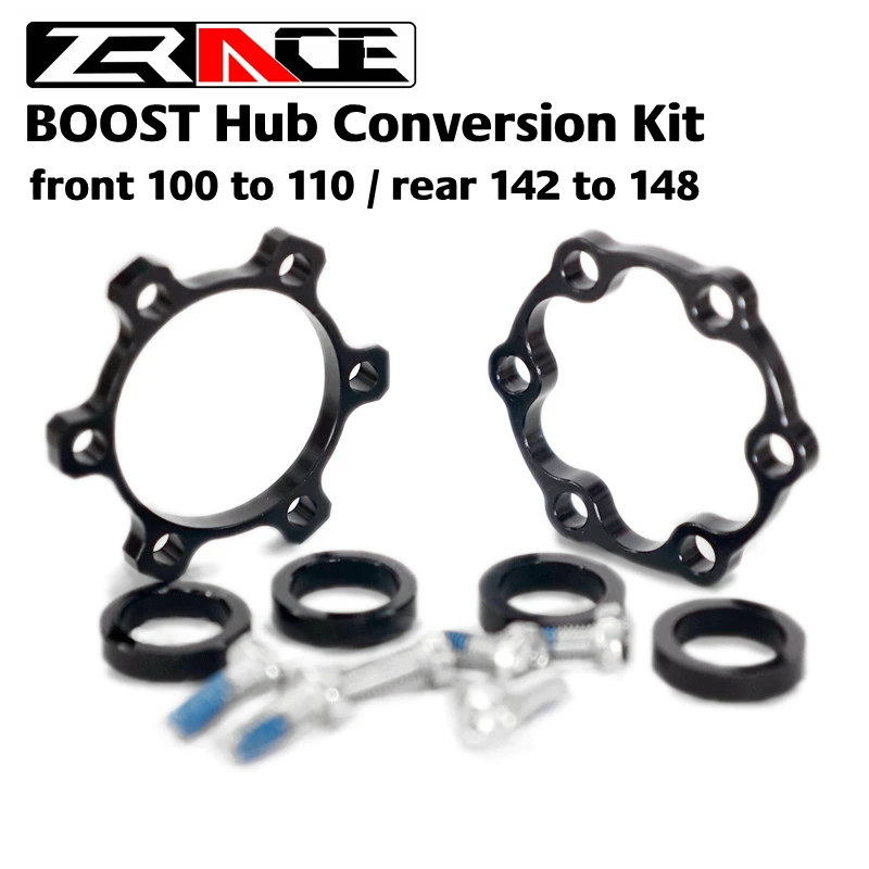 

Boost Hub Conversion Kit front HUB 100mm conversion 110mm, rear HUB 142mm conversion 148mm, 6 screws dedicated